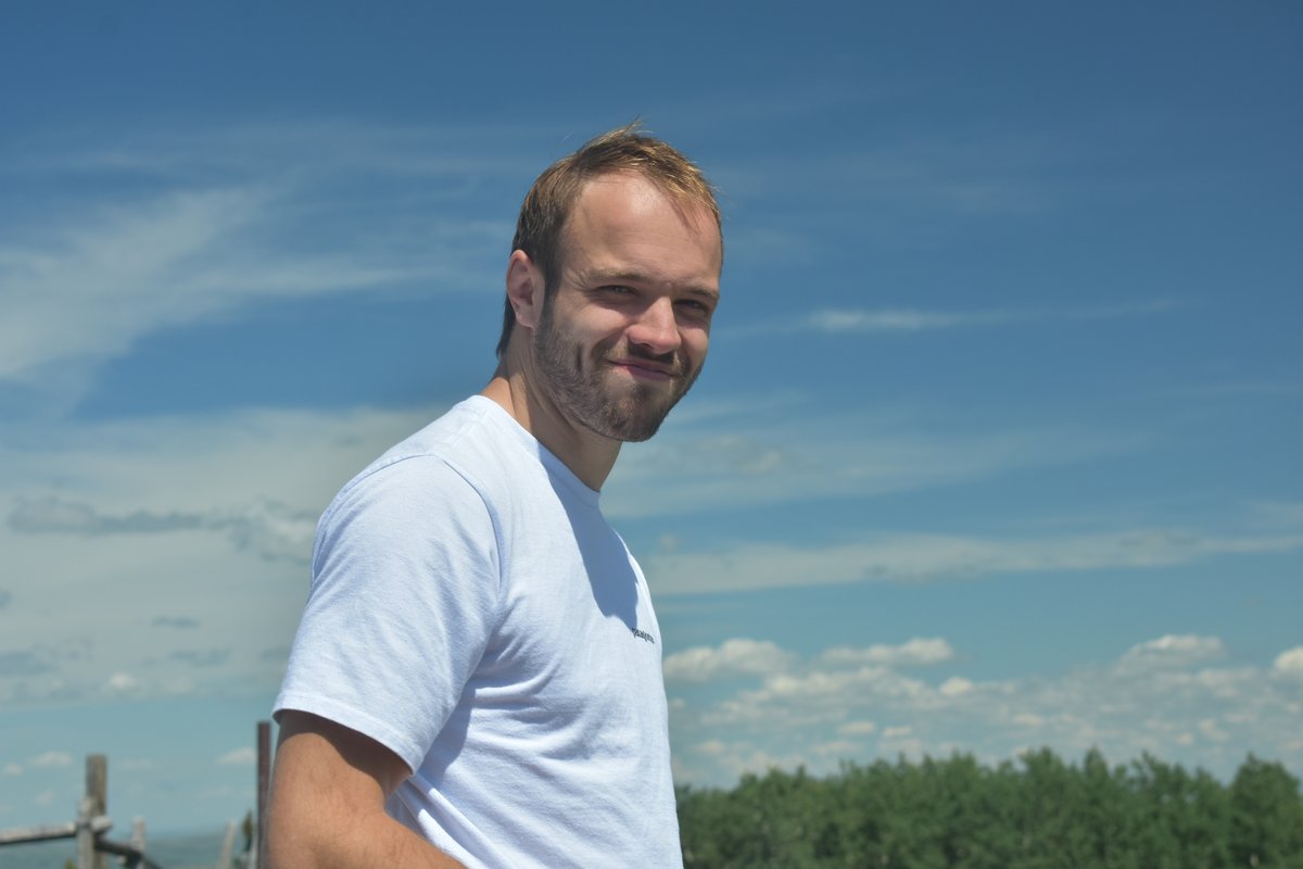 Tom smiling